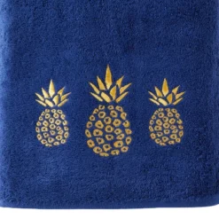 Gilded Pineapple Bath Towel Navy - SKL Home -Baxton Studio Store GUEST 3a892d9a ae24 4bda aa96 21346699f4aa