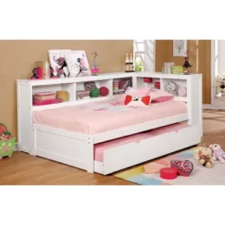 HOMES: Inside + Out Twin Fink Kids' Daybed White - IoHOMES -Baxton Studio Store GUEST 3b129c25 ea59 4a6f a535 335752f87d46