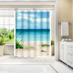 Americanflat 71" X 74" Shower Curtain By Michelle Mospens