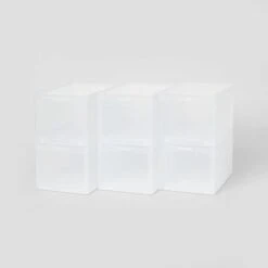 Small Stackable Bins Front Opening Clear Plastic - Brightroom™ -Baxton Studio Store GUEST 3c949385 7473 4475 8c8a 9fa49d23bd71