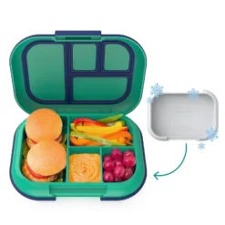 Bentgo Kids' Chill Lunch Box, Bento-Style Solution, 4 Compartments & Removable Ice Pack 25 Bentgo Kids' Chill Lunch Box, Bento-Style Solution, 4 Compartments & Removable Ice Pack -Baxton Studio Store GUEST 3cf43aac e1e6 4fdc 8ce1 25ea53599ab4