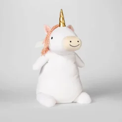 Unicorn Weighted Plush Kids' Throw Pillow White/Blush - Pillowfort™ -Baxton Studio Store GUEST 3dd547d8 4878 4691 ac22 a59e059bd141
