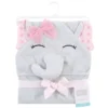 Hudson Baby Infant Girl Cotton Rich Animal Face Hooded Towel, Pink Dots Pretty Elephant, One Size 1 Hudson Baby Infant Girl Cotton Rich Animal Face Hooded Towel, Pink Dots Pretty Elephant, One Size -Baxton Studio Store GUEST 3e623c1c c00f 4584 ae5b 62fcbc07017e