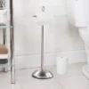 Freestanding Toilet Tissue Holder Brushed Nickel - Nu Steel 1 Freestanding Toilet Tissue Holder Brushed Nickel - Nu Steel -Baxton Studio Store GUEST 3e85f085 6353 47b1 a04c 5f31ed9912a0