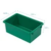 ECR4Kids Cubby Storage Bin With Non-Snap Lid, Plastic Conatiner, 10-Pack -Baxton Studio Store GUEST 3e88596b da1c 493b 8409 f7d78f5d9be7