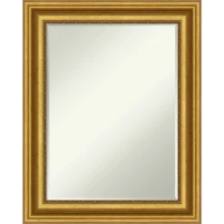 Parlor Petite Bevel Bathroom Wall Mirror -Baxton Studio Store GUEST 3f8f9241 79a6 408b 94ac b372ad14b35c