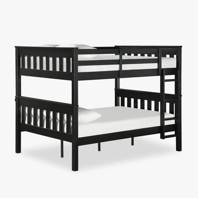 Full Over Full Petty Wood Bunk Bed With USB Port - Room & Joy 14 Full Over Full Petty Wood Bunk Bed With USB Port - Room & Joy - Image 12