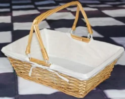 Vintiquewise Rectangular Willow Basket With White Fabric Lining -Baxton Studio Store GUEST 4245ae67 2da4 4d4d 8285 b6f12ee7c98c
