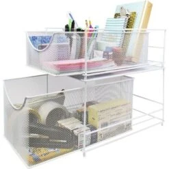 Sorbus Pull Out Cabinet Organizer For Countertop, Cabinet And More -Baxton Studio Store GUEST 42bd3031 bbfc 4316 900f 6abb136a8ff3