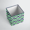 Bacati - MixNMatch Navy/Green Storage Box Small -Baxton Studio Store GUEST 44732cb8 e024 42bb 87ae 24e56cdb19fa