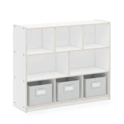 Guidecraft EdQ 3-Shelf 8-Compartment Storage - 36" 10 Guidecraft EdQ 3-Shelf 8-Compartment Storage - 36" -Baxton Studio Store GUEST 449f8c25 c6cb 4ea8 a462 80481acec75b