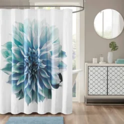 72"x72" Bridget Cotton Percale Shower Curtain -Baxton Studio Store GUEST 44b1e3f5 cde6 4e31 b92c 848a810e60c7