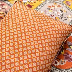 Lush Décor 3pc Bohemian Flower Reversible Oversized Cotton Quilt Set Orange/Lilac 15 Lush Décor 3pc Bohemian Flower Reversible Oversized Cotton Quilt Set Orange/Lilac -Baxton Studio Store GUEST 44da1940 afc3 43f6 bd6b 235a0f1470a6
