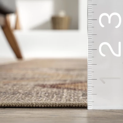 NuLOOM Jonie Bohemian Easy-Jute Machine Washable Area Rug 4 NuLOOM Jonie Bohemian Easy-Jute Machine Washable Area Rug - Image 2