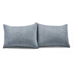 Solid Kantha Pick Stitch Yarn Dyed Cotton Woven Quilt/Coverlet - Lush Décor -Baxton Studio Store GUEST 45d2523d 393e 497a a100 a0cb00556caf