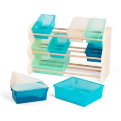Totes Tidy Storage Bin Organizer Soft Sky - B. Spaces -Baxton Studio Store GUEST 4655556a 1c2d 44c4 9ccb 3fc0f9202287