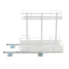 Household Essentials Double-Sided Pantry Organizer White -Baxton Studio Store GUEST 467d38c8 86d9 4c25 9876 aff36e238e85