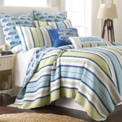 Bayport Quilt Set - Multicolor - Levtex Home 14 Bayport Quilt Set - Multicolor - Levtex Home -Baxton Studio Store GUEST 48312d0d 8007 48c8 90ae 97af70cc41e0