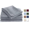 1800 Series Embossed Striped Wrinkle Resistant Sheet 4pc Set 1 1800 Series Embossed Striped Wrinkle Resistant Sheet 4pc Set -Baxton Studio Store GUEST 4833ce70 b0f5 48ff 8fbd c34bc47c3b2f