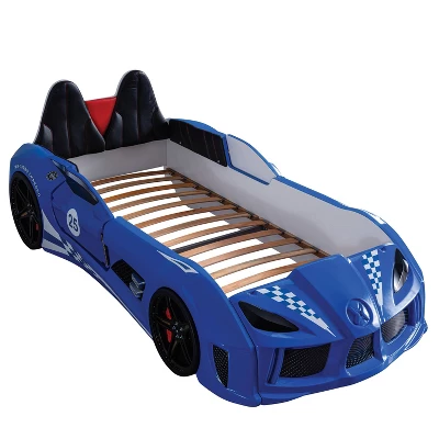 Twin Tarryton Car Bed With LED Lights And Sound - MiBasics 8 Twin Tarryton Car Bed With LED Lights And Sound - MiBasics - Image 6