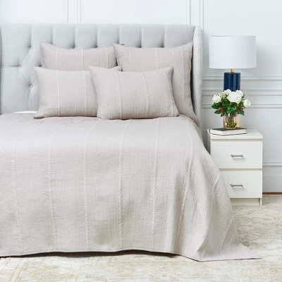 EY Essentials Nunzia Oyster King Sham 4 EY Essentials Nunzia Oyster King Sham - Image 2