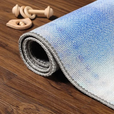 Colorful Blossom Kids Playroom Indoor Area Rug By Blue Nille Mills 7 Colorful Blossom Kids Playroom Indoor Area Rug By Blue Nille Mills - Image 5