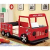 Twin Sumater Fire Truck Kids' Bed - Red/Black MiBasics -Baxton Studio Store GUEST 4d5c9221 8b10 46fc 9a21 f4b997ff42a5