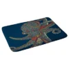 Valentina Ramos Azzuli Octopus Cushion Bath Mat (36"x24") Blue - Deny Designs -Baxton Studio Store GUEST 50f5edb3 ce47 49fe 94a7 734886a41b06