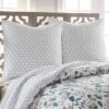 Verity Teal Euro Sham Set - Set Of Two - Levtex Home -Baxton Studio Store GUEST 56da57d7 e36b 40bf bf70 4a761cca487f