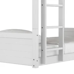 Twin Capri Wood Triple Bunk Bed White - Hillsdale Furniture -Baxton Studio Store GUEST 5747e26c 85f2 49b1 9577 a7116a4e5b57