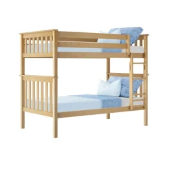 Max & Lily Twin Over Twin Bunk Bed -Baxton Studio Store GUEST 5880de2a b5fb 45c4 86c4 41b21a6c991b