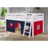 Twin Roxy Junior Loft With Tent - Alaterre Furniture -Baxton Studio Store GUEST 5950b941 eb65 417b a2f8 7f81be655d57
