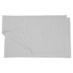 Classic Solid Eco-Friendly Modern Textured Premium Cotton Traditional 2-Piece Absorbent Bath Mat Set With Sturdy Cotton Backing By Blue Nile Mills -Baxton Studio Store GUEST 59f37668 919d 44d2 8a31 48c7292dbe50