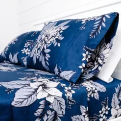 Southshore Fine Living Flora 100% Cotton Sateen Weave 300 TC 22-inch Extra-Deep Pocket Sheet Set 11 Southshore Fine Living Flora 100% Cotton Sateen Weave 300 TC 22-inch Extra-Deep Pocket Sheet Set -Baxton Studio Store GUEST 5a95a894 e356 4ef4 8b63 302f566ff8d4