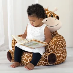 Giraffe Plush Character Chair - Trend Lab -Baxton Studio Store GUEST 5ac78e70 510a 4ba2 9ebf c854a9d68add