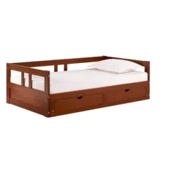 Twin To King Melody Day Bed With Storage - Bolton Furniture -Baxton Studio Store GUEST 5b958011 b4fc 4a5b a501 f1123f491fc4