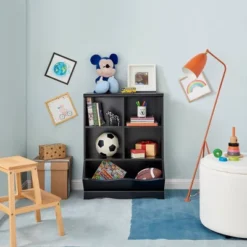 5 Cubby Open Storage Cabinet - Danya B. -Baxton Studio Store GUEST 5c92f9d2 55f9 4400 8704 063839ba7ca2