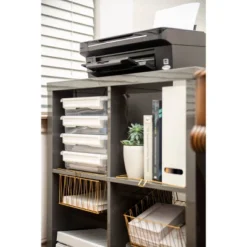 Plano 12"X13" Cubby Cube 4 Stackable Fits White Handle -Baxton Studio Store GUEST 5e539831 18dc 4fd7 aee1 e6d6c328427e