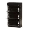 Cayla Modern And Contemporary Wood Shoe Cabinet - Black - Baxton Studio 1 Cayla Modern And Contemporary Wood Shoe Cabinet - Black - Baxton Studio -Baxton Studio Store GUEST 5efdd46d 6fc9 4f26 b056 f92088c5af94