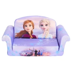 Marshmallow Furniture Disney's 2 In 1 Flip Open Compressed Foam Sofa And Sleeper Bed With Washable Cover -Baxton Studio Store GUEST 5fb8beed 5747 4fbc 8140 64a07f761732