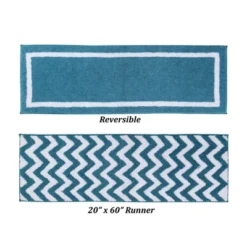 Pegasus Collection 100% Polyester Reversible Bath Rug - Better Trends 11 Pegasus Collection 100% Polyester Reversible Bath Rug - Better Trends -Baxton Studio Store GUEST 6125a76d f08b 4a91 aa29 42fa55333f9b