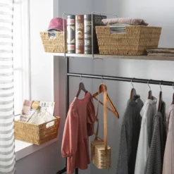 Simplify 3pc Rattan Tote Set With Sterling Silver Handles Natural -Baxton Studio Store GUEST 6128c98d d9af 4b30 b28a 83858f8e29e4