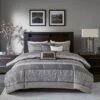 Harmony Jacquard Comforter Set -Baxton Studio Store GUEST 624ebcee b189 485e aa2b a8d0f0c57d21