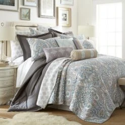Rome Quilt And Pillow Sham Set - Levtex Home -Baxton Studio Store GUEST 6255bb66 9182 419b 8896 48b7506d7f79
