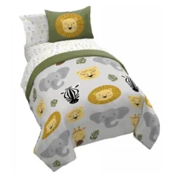 Saturday Park Safari Friends 100% Organic Cotton Bed Set -Baxton Studio Store GUEST 6279fcf8 994b 4a8d a1fa 6829e11eb529