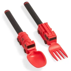 2pc Plastic Utensil Set - Dinneractive -Baxton Studio Store GUEST 634ae49c 2f70 459e adea 622706c4e4c3