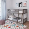 Max & Lily Twin Over Twin Low Bunk Bed 2 Max & Lily Twin Over Twin Low Bunk Bed -Baxton Studio Store GUEST 648c974c 1620 4389 809b d80895ee4a5e