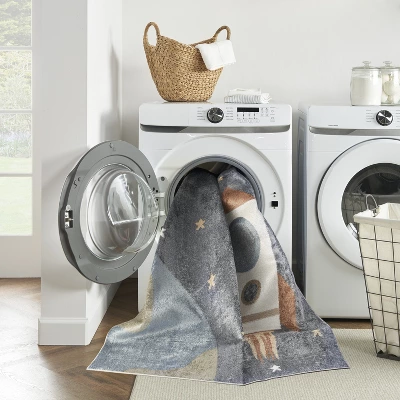 Nourison Kids Washable Space Rocketship Indoor Rug 13 Nourison Kids Washable Space Rocketship Indoor Rug - Image 11