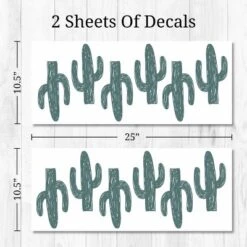 Cactus Wall Decor - Decalcomania -Baxton Studio Store GUEST 65a0b9f1 1974 44ba b954 062dbffa49f3
