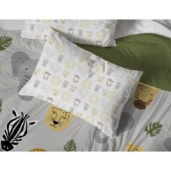 Saturday Park Safari Friends 100% Organic Cotton Bed Set -Baxton Studio Store GUEST 6813a241 eeeb 489d 8445 ee17ccc421a4